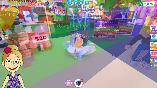 Adopt me РОБЛОКС / Сказочный дом и новое зелье / flying potion / Адопт ми обновление смотреть онлайн