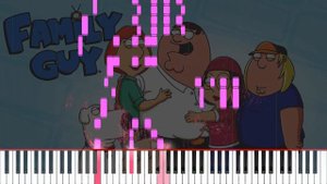 Family Guy - Main Theme | How To Play Piano | Гриффины