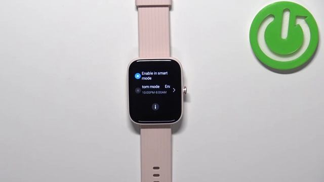 Amazfit Bip 3 Pro - How To Enable & Disable Do Not Disturb Mode