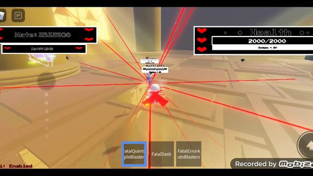 undertzle final multiversal world part3 character showcase:fatal error