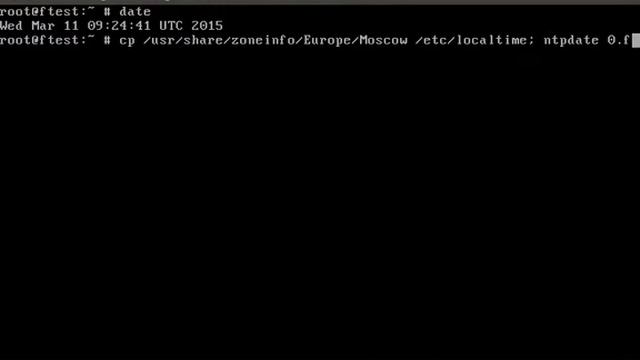 Настройка даты FreeBSD 10 смотреть онлайн
