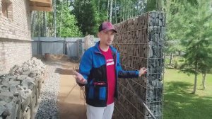 Как собирать габионы (пергоны) на спиралях.