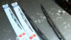 Замена дворников автомобиля Ауди 80.