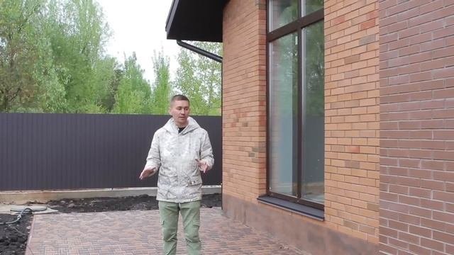 Одноэтажный ДОМ в БАВАРСКОЙ КЛАДКЕ с двойным светом! Строительство домов