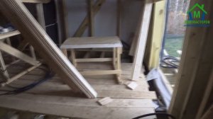 Строительство каркасного дома 7х11 с односкатной крышей