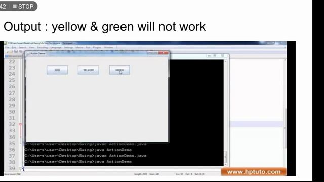 CS-309 JButton & Button Event / Swing in Java part 8 by Naveen Dabley смотреть онлайн