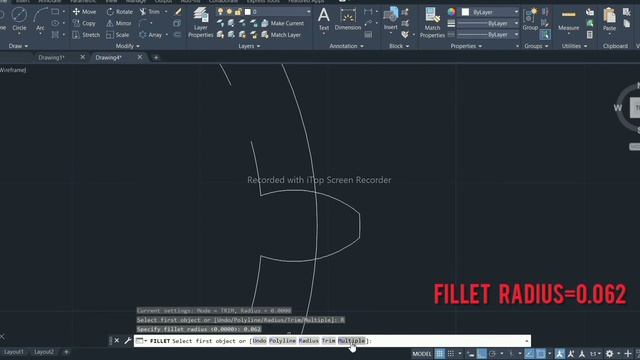 Making a 2D gear in AutoCAD| Making 2d gear drawing in AutoCAD| Gear Designing in autocad 2020|
