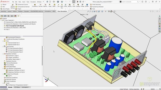 Thermal Exploration All Electric Designs using Flow Simulation Pt 3 - Webinar