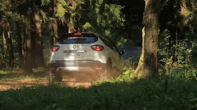 Renault Kaptur, спуск с горы смотреть онлайн