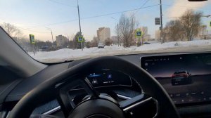 Zeekr 001 WE. Одномоторная версия. Задний привод зимой.