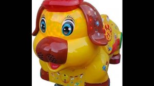 'Собачка с мыльными пузырями' автомат качалка