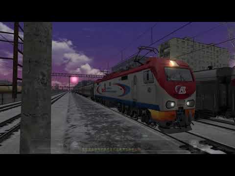 Train simulator classic ЭП2К обзор релиза + почтово-багажный смотреть онлайн