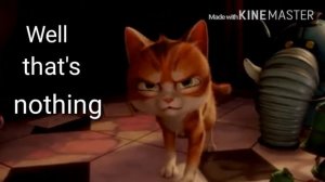 Кот Гром и заколдованный дом | мини  клип the monster my bed