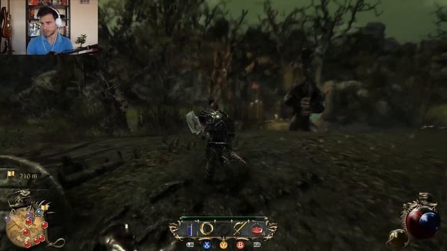 The Wyrm is on Fire! - Two Worlds II - Call of The Tenebrae - Part 7 - EN Gameplay смотреть онлайн