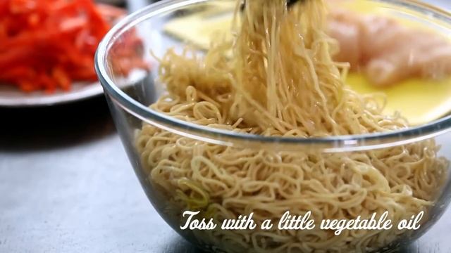 Chicken Stir-Fry Noodles Recipe смотреть онлайн