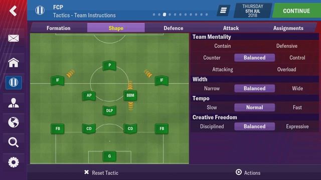 Football Manager 2019 Mobile - Best tactic (part 3) смотреть онлайн
