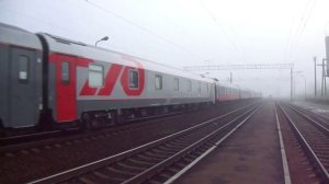 ЧС4Т-375 с поездом №21 «Влтава» Москва - Прага