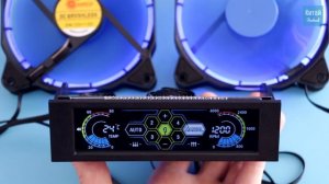 Реобас STW 5036 - обзор и тест контроллера скорости вращения 5 вентиляторов 120мм из Китая
