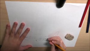 Рисуем карандашами самолет А-321. Пошаговая инструкция