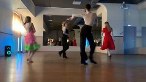 Выступление латина Леженин Сергей и ученики • Феникс - танцы и йога в Зеленограде