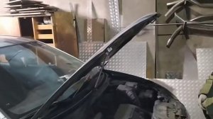 Газовый упор капота Hyundai Elantra HD.(J4). Вариант 2