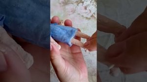 МК "туфельки для ватной игрушки"!