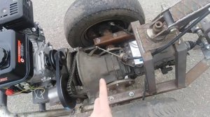 Самодельный мотоблок из кпп ЗАЗ ( моя версия)