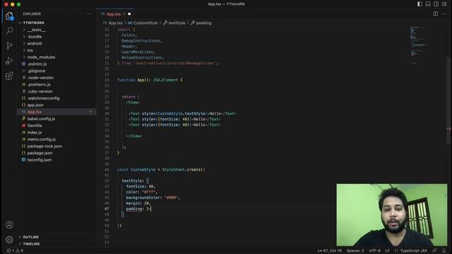 React Native Components StyleSheet Urdu/Hindi | React Native Beginner Tutorials 2023 | #reactnative