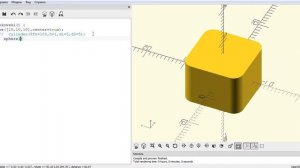 OpenScad (функция MINKOWSKI)