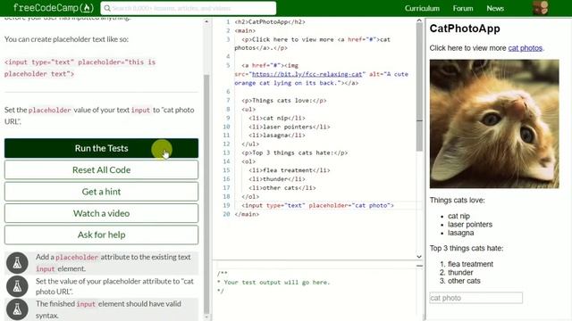 [18] Add Placeholder Text to a Text Field