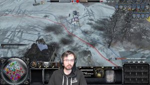 Pershing Hero! CoH2 - EPIC 4v4 (Company of Heroes 2)