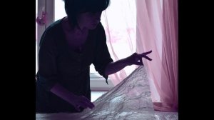 Валяние. Анастасия Миронова. Имитация кружева в войлоке.