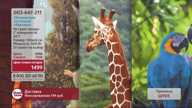 Электрообогреватель настенный «Картина». Shop & Show (Дом)