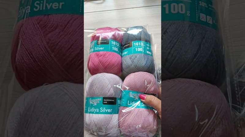 Для Марии в Североуральск#knitting #пряжа #лидиясильвер