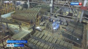 Сразу 7 боевых кораблей строят на Амурском судостроительном заводе