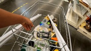 Едем покупать освещение для навеса.