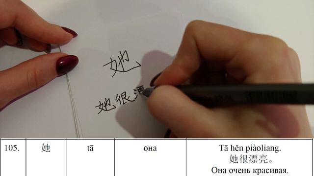 Пишем китайские иероглифы вместе (HSK 1 - 150 иероглифов для начинающих) Урок 11