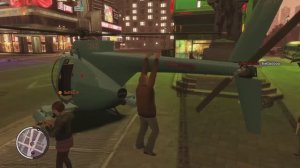 Полет на хвосте вертолета в GTA 4