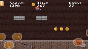 Марио в подземелье. Сражается с боссом скорпионом. Серия 9. Mario. Dendy. Mano Jungle Adventure