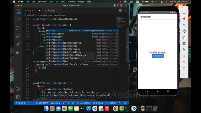 React Native Drawer Navigation | Navigation 6 | Full Bangla Tutorial 2023 смотреть онлайн