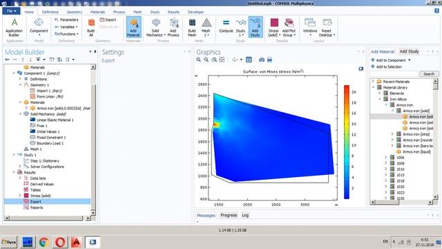 iron python монолитные стены 22 триангуляция сложных областей через COMSOL смотреть онлайн