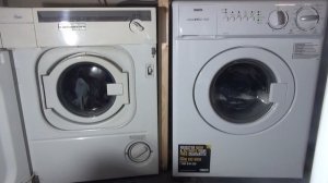 Wash Race No.245 : Zanussi vs zanussi compact old vs new   30 minute wash