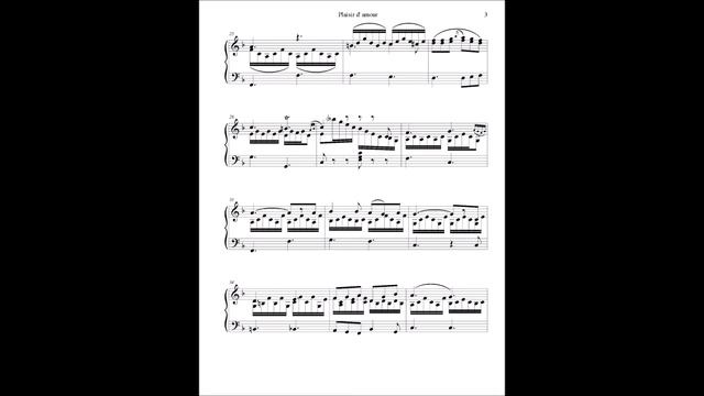 Plaisir d' amour, arranged for late intermediate piano by Dennis Frayne смотреть онлайн