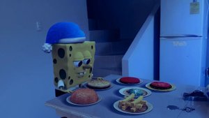 Thriller - SpongeBob's nightmare -  SpongeBob in real life