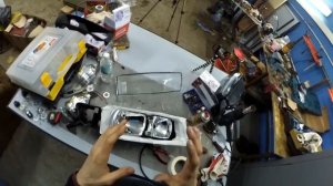 Гаражный тюнинг #6 - Тюнинг оптики (фар) Mitsubishi Galant VIII (8)