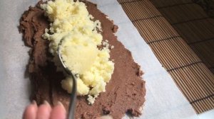 Сладкая колбаска Баунти без выпечки - Как приготовить сладкий рулет.