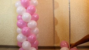 Арка гирлянда из воздушных шаров своими руками Arch of balloons