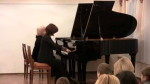 Цфасман   Снежинки  для 2 ф-но