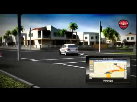 Navitel GPS navigation system on Prestigio PND