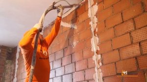 Работа со штукатурной станцией PFT Ritmo L 220 -машиной для профессионалов